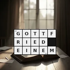 Hasło krzyżówkowe kompozytor austriacki opery balety utwory symfoniczne ur 1918 r - gottfried einem – rozwiązanie, synonimy, podpowiedzi i definicje krzyżówkowe